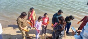 अखिल कायस्थ महासभा का सफाई अभियान
