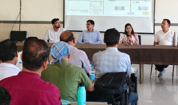 जनगणना प्रशिक्षण स्थल का जिला प्रभारी द्वारा निरीक्षण, जनगणना राष्ट्रीय कार्य है, इसे पूर्ण ईमानदारी निष्ठा से समय सीमा में पूर्ण करें