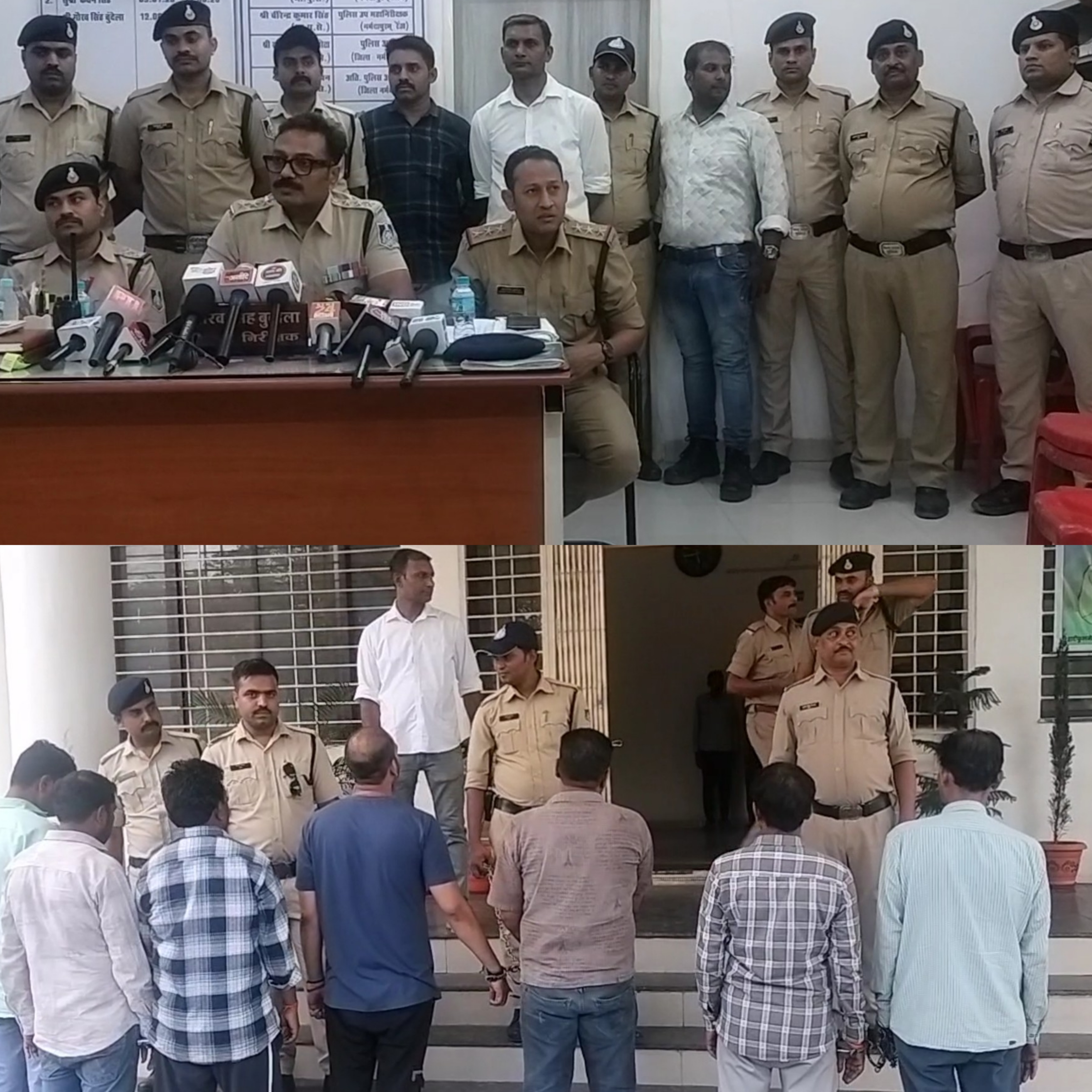 शहर में अवैध सट्टे को लेकर ताबड़तोड़ कार्रवाई, बरामद किए 2 लाख 13 हजार का माल, 14 अरेस्ट