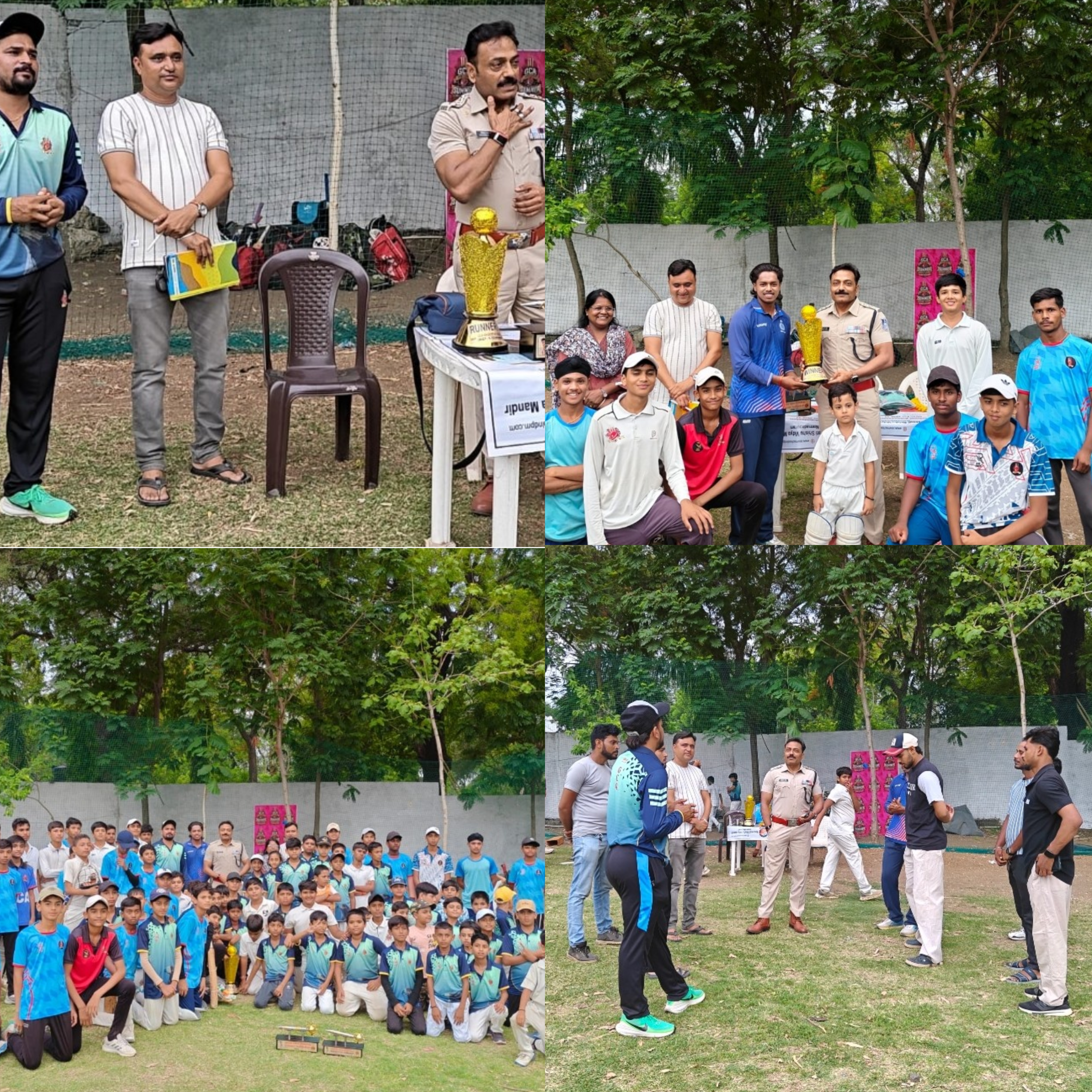 सागर यादव स्मृति में क्रिकेट टूर्नामेंट आयोजित, जीसीए लाइंस ने सीरीज पर जमाया कब्जा