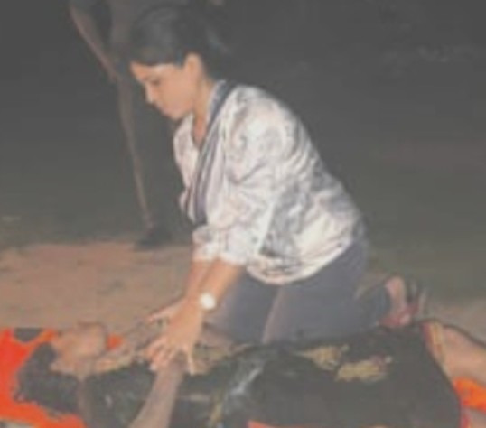 पुलिस की मुस्तैदी और डायल 112 टीम ने बचाई डूबती महिला की जान