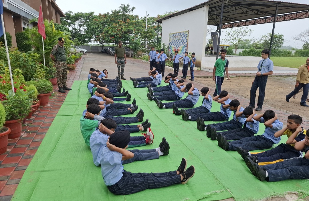 स्प्रिंगडेल्स सीनियर सेकेंडरी स्कूल में एनसीसी बॉयज कैडेट्स की भर्ती प्रक्रिया हुई