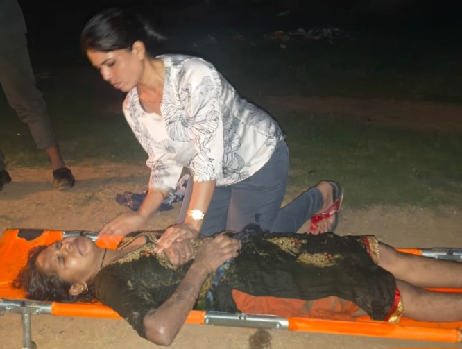 उप निरीक्षक दीपिका लोखंडे बनी देवदूत , सीपीआर देकर नदी में डूबी महिला की बचाई जान