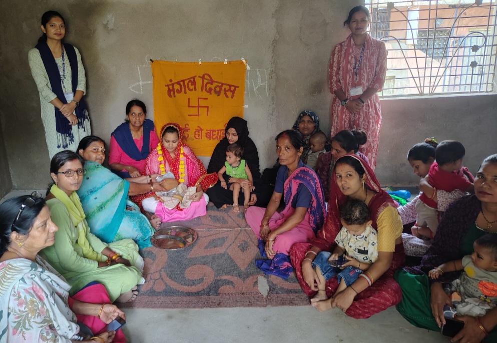 महिला बाल विकास परियोजना, शहरी क्षेत्र में मंगल दिवस के अंतर्गत कार्यक्रम