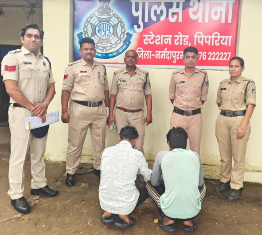 अड़ीबाज दो आरोपी गिरफ्तार, भेजे गये जेल, स्टेशन रोड थाना पुलिस की कार्रवाई