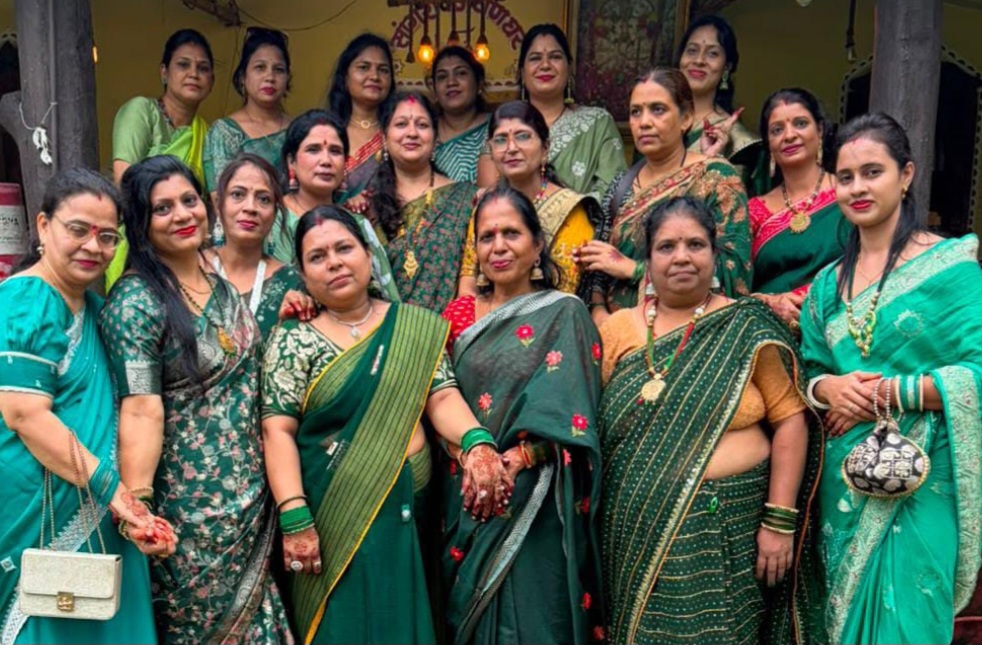 कलचूरी सोशल ग्रुप की मातृशक्ति ने हरियाली तीज उत्सव बड़े ही हर्षोल्लास और धूमधाम से मनाया