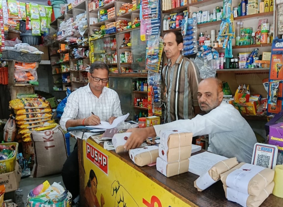 त्योहारों को देखते हुए खाद्य सुरक्षा प्रशासन का सघन जांच अभियान जारी