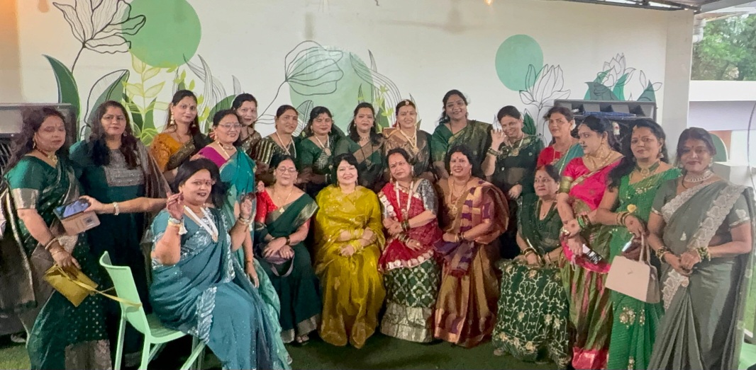 श्री राधा रानी महिला मंडल द्दारा भव्य हरियाली उत्सव का आयोजन किया गया