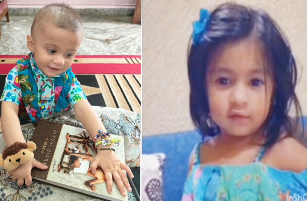 2 साल की वानिका ने 10 माह के भाई वियांश को भेजी राखी, तोतली जुबान से दी शुभकामनाएं