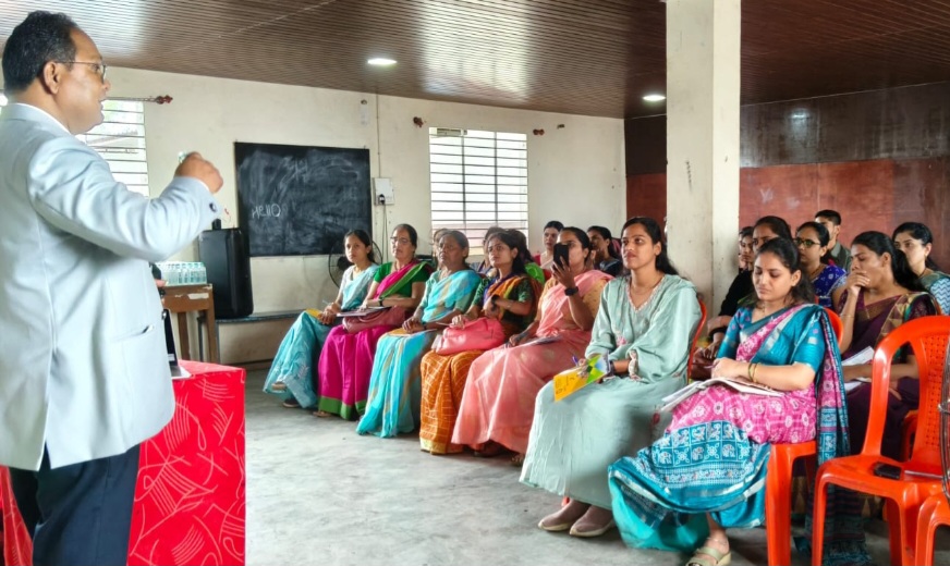 जीवा ज्योति हायर सेकेंडरी स्कूल में शिक्षकों के लिए वित्तीय शिक्षा प्रशिक्षण कार्यक्रम आयोजित