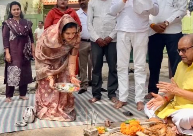 मालाखेड़ी वार्ड 10 में 24 लाख की लागत से बनेगी 3 नई सड़कें, नपाध्यक्ष नीतू यादव ने किया भूमि पूजन