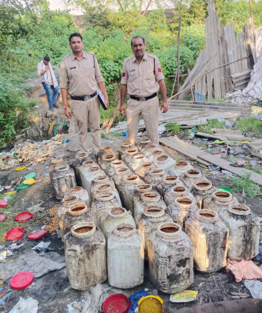 अवैध मदिरा के विरुद्ध जिलेभर में आबकारी विभाग की कार्रवाई, 55 लीटर हाथ भट्टी मदिरा, 510 किलोग्राम लाहन सहित देशी-विदेशी मदिरा बरामद, 13 प्रकरण दर्ज