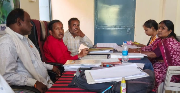 सिंगानामा पंचायत में मनरेगा कार्यों का त्रिस्तरीय सामाजिक अंकेक्षण सत्यापन कार्य समाप्त ग्राम सभा आज